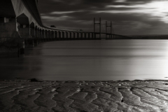 Second Severn Crossing Bridge at sunset/landscape photography Wales