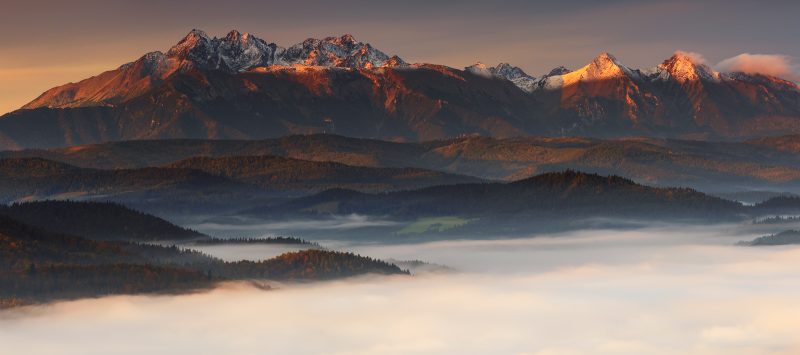 TheTatra Mountains - Poland panoramic landscape photography