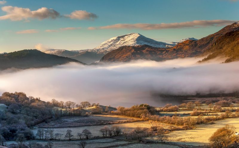 Llyn Gwynant Snowdonia North Wales canvas prints wall art for sale