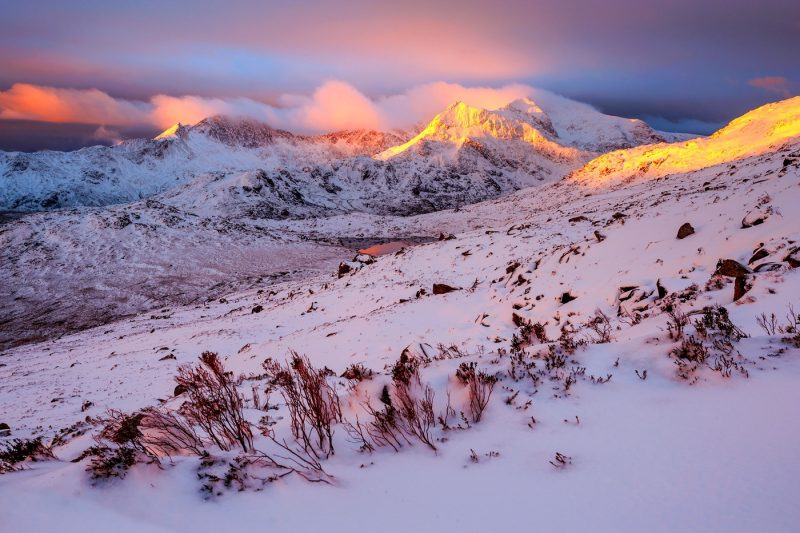 Mountain Snowdon summit canvas prints wall art for sale