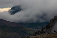 Panoramic landscape Photography/ Castle of winds Glyders Snowdonia North Wales panorama  landscape photography prints for sale