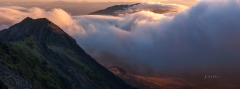Snowdonia mountain photography / Crib Goch misty sunrise landscape photography prints for sale Snowdonia mountain photography / Crib Goch misty sunrise landscape photography prints for sale