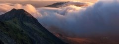 Snowdonia mountain photography / Crib Goch misty sunrise landscape photography prints for sale Snowdonia mountain photography / Crib Goch misty sunrise landscape photography prints for sale