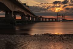 panoramic landscape photography /The Prince of Wales Bridge landscape photography prints for sale