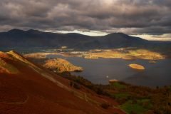 Skiddaw Cat Bells /Lake District Panoramic Landscape Photography landscape photography prints for sale