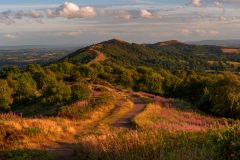 Panoramic landscape photography/Malvern Hills Worcestershire landscape photography prints for sale