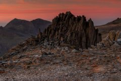Panoramic landscape Photography/ Castell y Gwynt-Castle of winds Glyders Snowdonia North Wales panorama landscape photography prints for sale