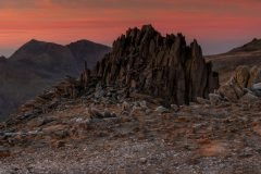 Panoramic landscape Photography/ Castell y Gwynt-Castle of winds Glyders Snowdonia North Wales panorama landscape photography prints for sale