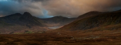 Panoramic Photography Snowdonia Wales, Scotland, Worcester /Tryfan , Glyders panorama