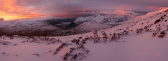 Panoramic photography Snowdonia North Wales/ Snowdoummit Crib Goch sunrise Winter panorama North Wales Snowdon landscape photography prints for sale