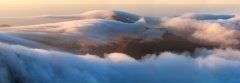 Panoramic landscape photography /Nantlle Ridge and Moel Hebog Autumn sunrise landscape photography prints for sale