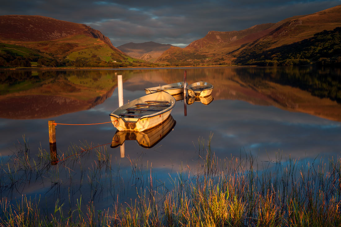 Wales Landscape Photography /Llyn Nantlle Uchaf  Snowdonia North Wales
