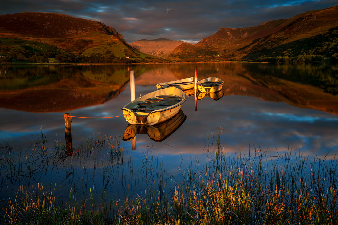 Wales Landscape Photography / Llyn Nantlle Uchaf  Snowdonia North Wales
