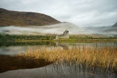Kilchurn Castle photography featuring autumn sunrises in the Isle of Skye. Shop our canvas prints and wall art from the Scottish Highlands.