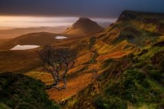 Quiraing Autumn sunrise with our canvas prints. Perfect wall art for lovers of the Isle of Skye and the stunning Scottish Highlands.