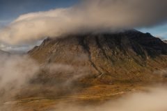 Buachaille Etive Mòr at autumn sunrise. Explore our collection of Scottish Highlands landscape photography.