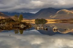 Lochan na h-Achlaise in Glencoe. Shop beautiful canvas prints and wall art from the Scottish Highlands.