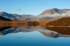 Scotland Landscape Photography/Lochan na h-Achlaise Scottish Highlands Mountains photography Scotland