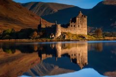 Scotland Landscape Photography/ Kilchurn Castle at Autumn sunrise Scotland Landscape Photography/ Kilchurn Castle at Autumn sunrise