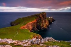 Scotland Landscape Photography/Neist Point Lighthouse at stunning sunset Scotland Landscape Photography/Neist Point Lighthouse at stunning sunset