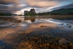Scotland Landscape Photography/ Eilean Donan Castle at sunrise