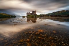 Scotland Landscape Photography/ Eilean Donan Castle at sunrise