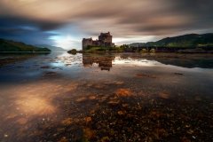 Scotland Landscape Photography/ Eilean Donan Castle Autumn sunrise. Scotland Landscape Photography/ Eilean Donan Castle Autumn sunrise.