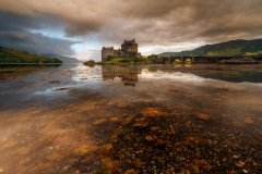 Scotland Landscape Photography/ Eilean Donan Castle at sunrise