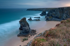 Bedruthan Steps at Summer Sunrise