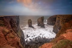 Stack Rocks and the Green Bridge of Wales. Stack Rocks and the Green Bridge of Wales.