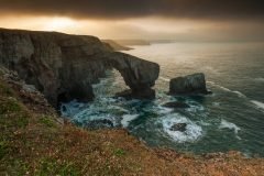 Green Bridge Pembrokeshire's spectacular coastal scenery, Green Bridge Pembrokeshire's spectacular coastal scenery,