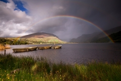 Wales Landscape Photography/ Llyn Nantlle Uchaf Autumn sunset Nantlle Valley, Gwynedd, Wales