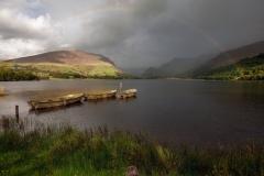 Wales Landscape Photography/ Llyn Nantlle Uchaf Autumn sunset Nantlle Valley, Gwynedd, Wales