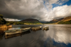 Wales Landscape Photography/ Llyn Nantlle Uchaf Autumn sunset Nantlle Valley, Gwynedd, Wales