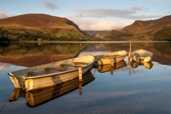 Wales Landscape Photography/ Llyn Nantlle Uchaf Autumn sunset Nantlle Valley, Gwynedd, Wales