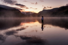 Wales Landscape Photography /Llyn Nantlle Uhaf North Wales Snowdonia Two Passion  landscape photography prints for sale
