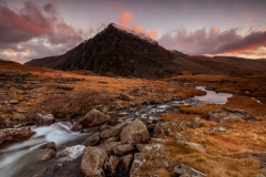 Wales Landscape Photography / Pen Yr Ole Wen Snowdonia North Wales sunrise light framed prints for sale