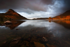 Wales Landscape Photography /  Cregennen Lake Snowdonia Wales  framed prints for sale