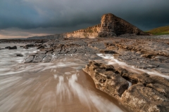 Wales Landscape Photography / Nash Point Wales Glamorgan Heritage Coast at Golden Hour