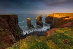 Wales Landscape Photography / The stack at Pembrokeshire Coast canvas prints for sale