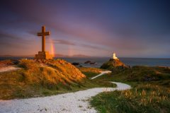 Llanddwyn Island Lighthouse North Wales Llanddwyn Island Lighthouse North Wales