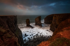 Wales Landscape Photography / The Stack Pembrokeshire Coast  framed prints for sale