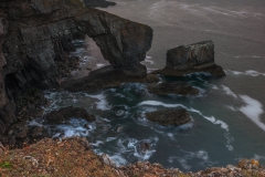 Wales Landscape Photography / The Green Bridge of Wales Pembrokeshire Coast canvas prints for sale
