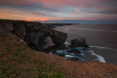 Wales Landscape Photography / The Green Bridge of Wales Pembrokeshire Coast framed prints for sale