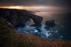 Wales Landscape Photography / The Green Bridge of Wales Pembrokeshire Coast framed prints for sale