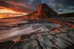 Wales Landscape Photography / Painting on red  landscape photography prints for sale