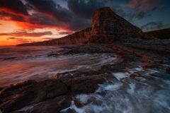 Wales Landscape Photography / Nash Point Wales  framed prints for sale