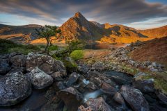 Wales Landscape Photography / Tryfan Ogwen Valley and Glyders Snowdonia North Wales landscape photography prints for sale