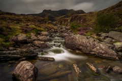 Wales Landscape Photography /Llyn Idwal Outflow Waterfall Snowdonia North Wales