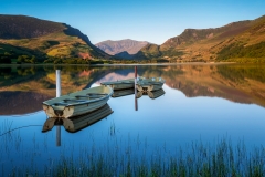 Wales Landscape Photography / Llyn Nantle Uchaf Lake autumn sunset  landscape photography prints for sale